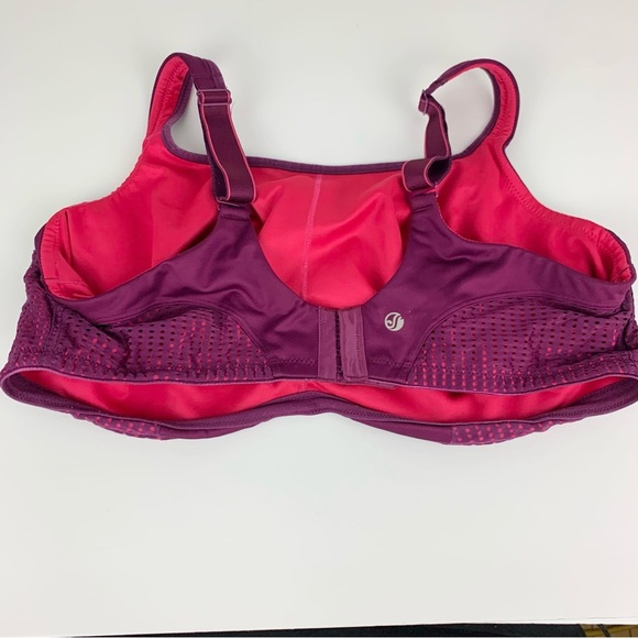 Soma Sport Max Support Underwire Purple Pink 44D - Picture 11 of 13